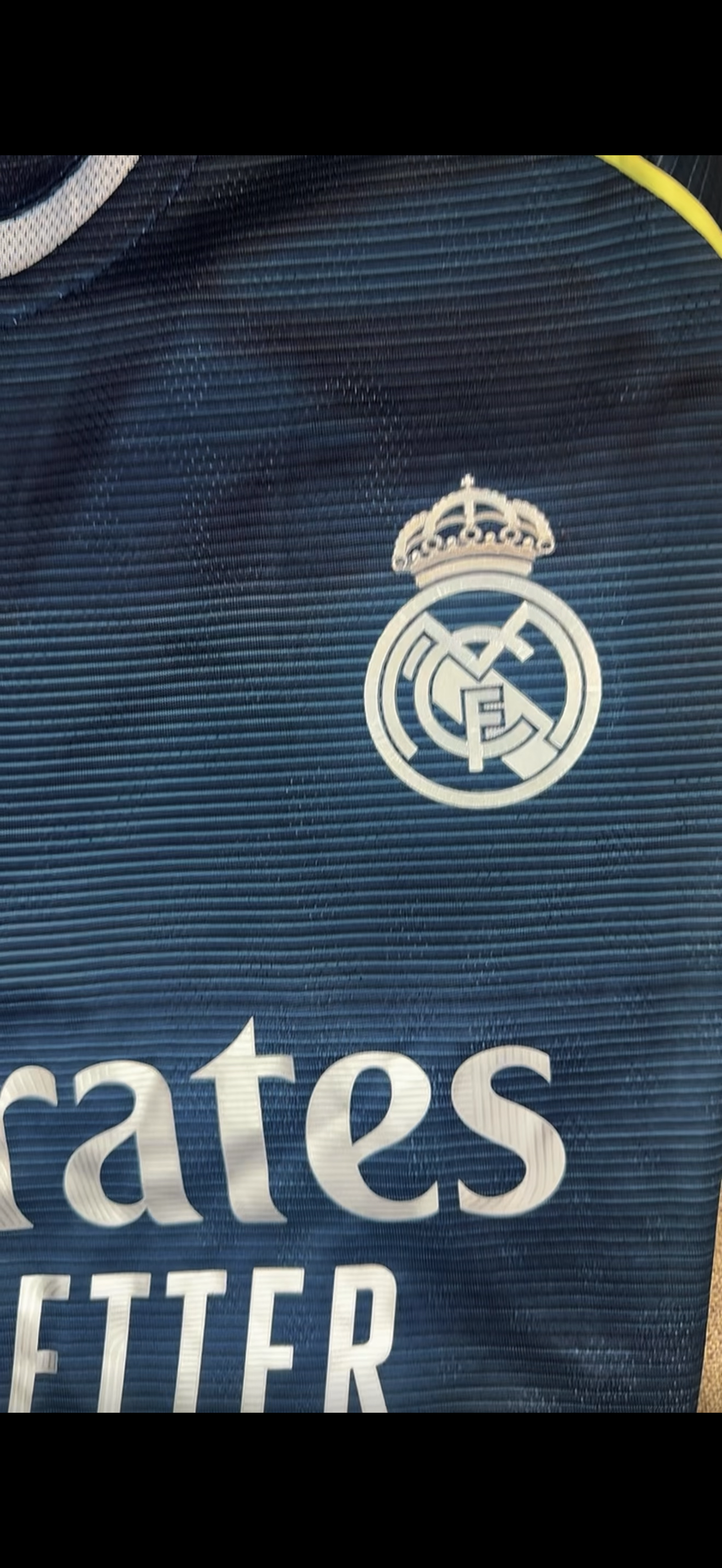Real Madrid second jersey 25/26