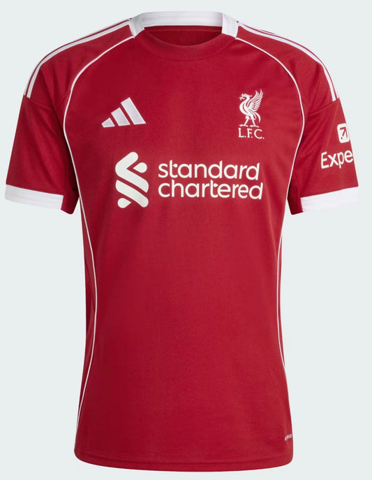 Liverpool home jersey 25/26